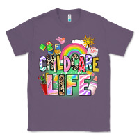 Lavender childcare life Classic Tee - AdoDesignShop