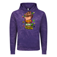 Cloud Purple teach black history Vintage Hoodie - texasbilliewilder