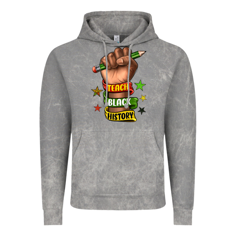 Teach Black History Vintage Hoodie by texasbilliewilder | Teevron