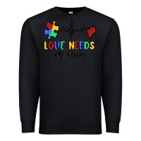 Black love needs no words Premium Sweatshirt - MaliasSmallBusiness