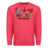 Cardinal love needs no words Premium Sweatshirt - MaliasSmallBusiness