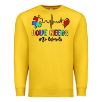 Lemon love needs no words Premium Sweatshirt - MaliasSmallBusiness