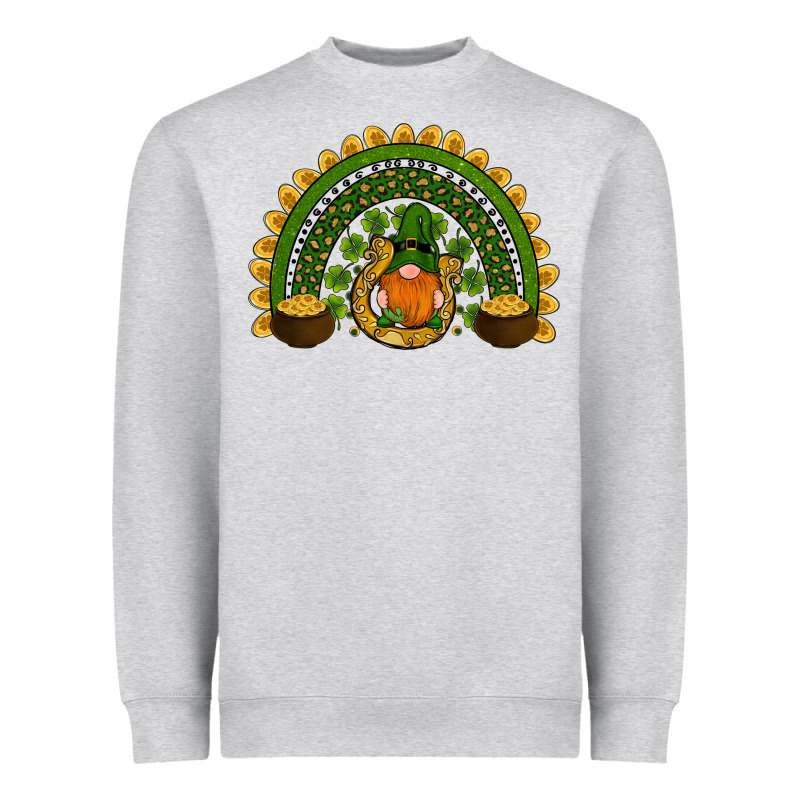 St Patricks Day Rainbow Heavyweight Sweatshirt by RanaPortraitStore | Teevron