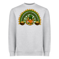 Heather Grey st patricks day rainbow Heavyweight Sweatshirt - RanaPortraitStore