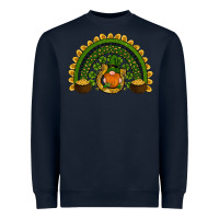 Navy st patricks day rainbow Heavyweight Sweatshirt - RanaPortraitStore