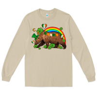 Mushroom st patricks bear ado Long Sleeve Tee - AdoDesignShop