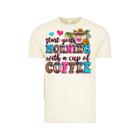 Vintage Arctic start your morning with a cup of coffee Vintage Tee - Zillion Design Studio