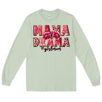 Matcha mama of drama girl mom Long Sleeve Tee - JahusDesignShop