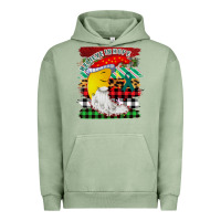 Pigment Oil Green Christmas Brushstrokes Moon Urban Hoodie - Bettercallsaul
