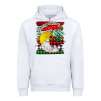 White Christmas Brushstrokes Moon Urban Hoodie - Bettercallsaul