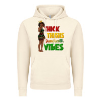 Vintage Artic thick thighs juneteenth vibes with afro black woma Vintage Hoodie - texasbilliewilder