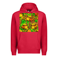 Cardinal St. Patrick's pot of gold seamless pattern Premium Hoodie - BundleAndBundleShop