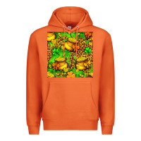 Carrot St. Patrick's pot of gold seamless pattern Premium Hoodie - BundleAndBundleShop