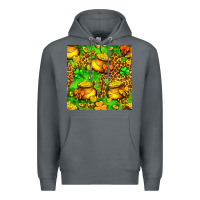 Rock St. Patrick's pot of gold seamless pattern Premium Hoodie - BundleAndBundleShop