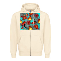 Sandshell firefighter equipment Zipper Hoodie - Artiststas