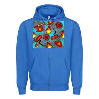 True Royal firefighter equipment Zipper Hoodie - Artiststas