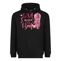 Black give cancer the boot Heavyweight Hoodie - MaliasSmallBusiness