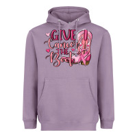 Lavender give cancer the boot Heavyweight Hoodie - MaliasSmallBusiness