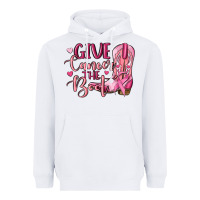 White give cancer the boot Heavyweight Hoodie - MaliasSmallBusiness