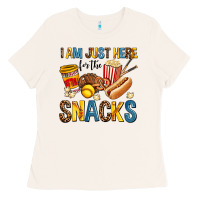 Bone i am just here for the snacks Ladies Tee - AdoDesignShop