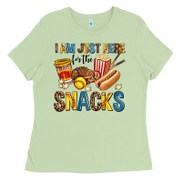 Matcha i am just here for the snacks Ladies Tee - AdoDesignShop