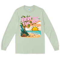 Matcha here comes the sun Long Sleeve Tee - JahusDesignShop