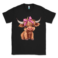 Black cute  heifer Classic Tee - AdoDesignShop