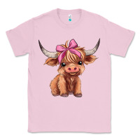 Bubblegum Pink cute  heifer Classic Tee - AdoDesignShop