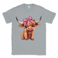 Heather Grey cute  heifer Classic Tee - AdoDesignShop