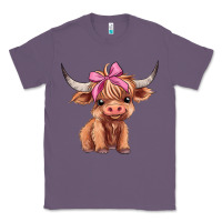 Lavender cute  heifer Classic Tee - AdoDesignShop