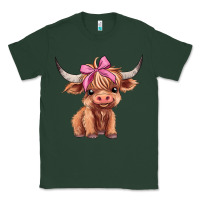 Sports Green cute  heifer Classic Tee - AdoDesignShop