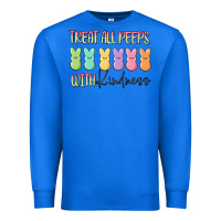 True Royal treat all peeps with kindness Premium Sweatshirt - MaliasSmallBusiness