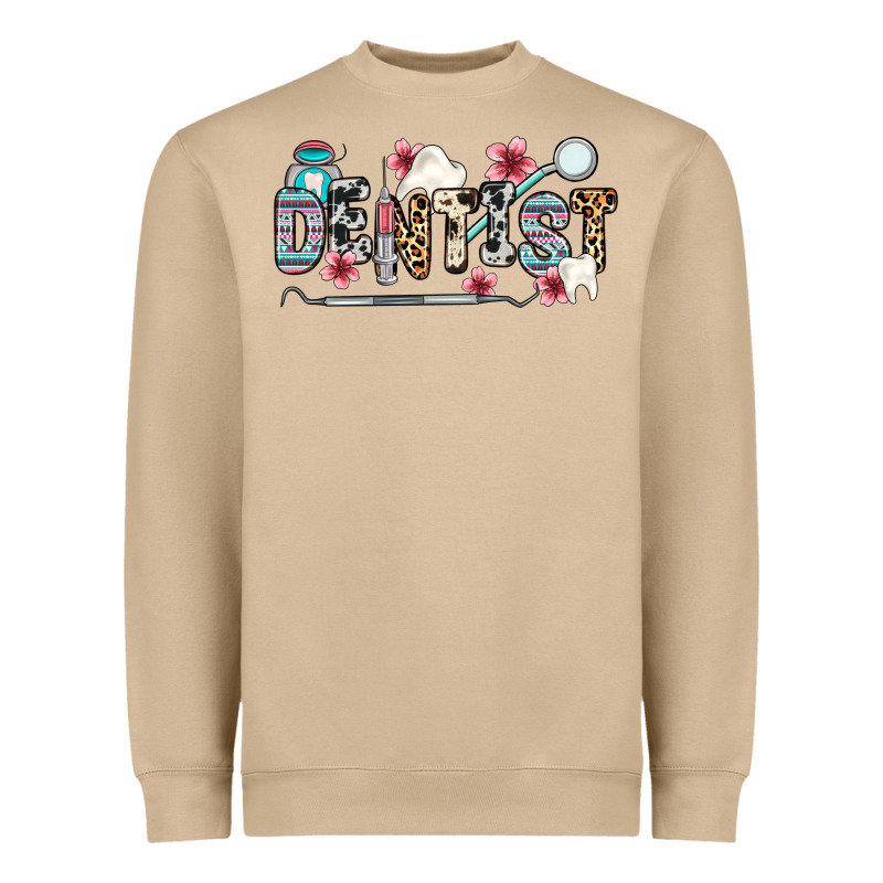 Dentist Heavyweight Sweatshirt by Zillion Design Studio | Teevron