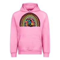 Fuchsia Pink Christmas cowboy boots rainbow Urban Hoodie - RanaPortraitStore