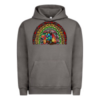 Pigment Tornado Christmas cowboy boots rainbow Urban Hoodie - RanaPortraitStore
