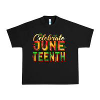 Black Celebrate juneteenth Urban Heavy Tee - Zillion Design Studio
