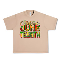 Burro Celebrate juneteenth Urban Heavy Tee - Zillion Design Studio