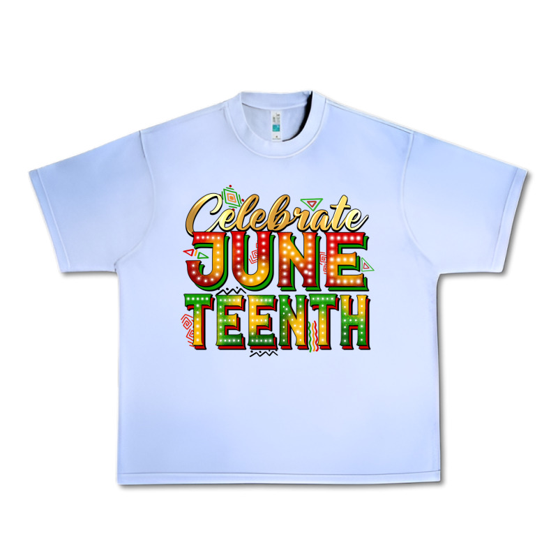 Celebrate Juneteenth Urban Heavy Tee by Zillion Design Studio | Teevron