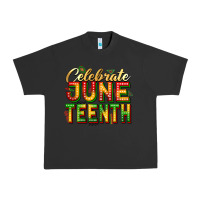 Pigment Black Celebrate juneteenth Urban Heavy Tee - Zillion Design Studio