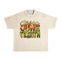 Sandshell Celebrate juneteenth Urban Heavy Tee - Zillion Design Studio