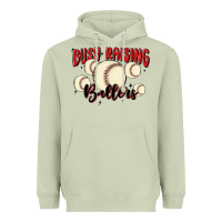 Matcha busy raising ballers Heavyweight Hoodie - MaliasSmallBusiness