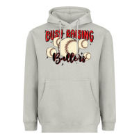 Moon Dust busy raising ballers Heavyweight Hoodie - MaliasSmallBusiness