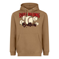 Toasted Coconut busy raising ballers Heavyweight Hoodie - MaliasSmallBusiness