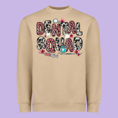 Dental Squad Heavyweight Sweatshirt Designed By Zillion Design Studio