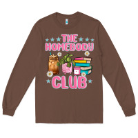 Chestnut the homebody club Long Sleeve Tee - JahusDesignShop