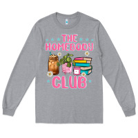 Heather Grey the homebody club Long Sleeve Tee - JahusDesignShop