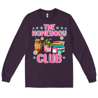 Plum the homebody club Long Sleeve Tee - JahusDesignShop