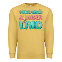Antique Gold overworked underlaid Premium Sweatshirt - MaliasSmallBusiness