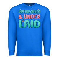 True Royal overworked underlaid Premium Sweatshirt - MaliasSmallBusiness