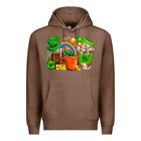 Chestnut St. Patricks Day Coffee Cups Premium Hoodie - BundleAndBundleShop